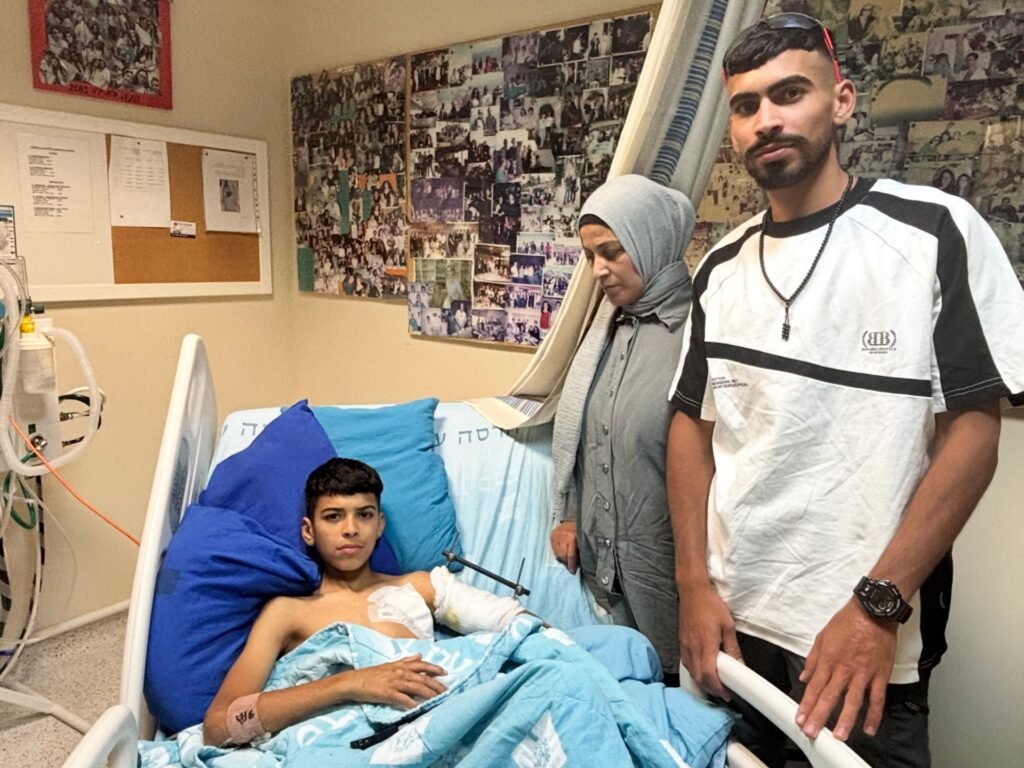 ‘Lucky to be alive’: The 12-year-old shot by Israeli snipers in Jerusalem