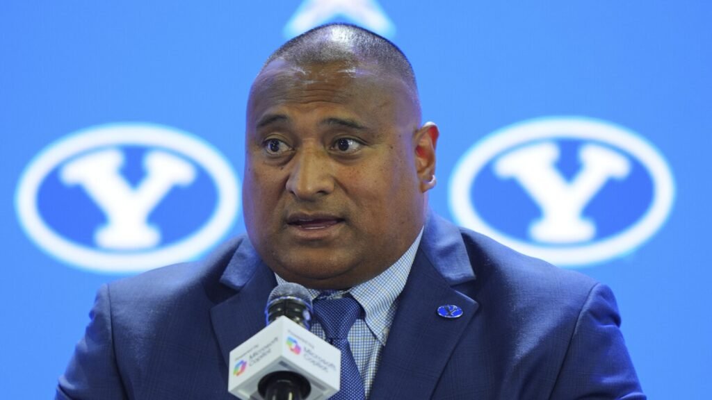 BYU coach Kalani Sitake avoids comment on QB Jake Retzlaff's status amid transfer rumors