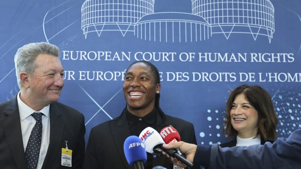 Human rights court rules Olympic champion Semenya did not get fair hearing in sex eligibility case