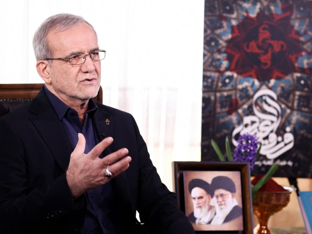 Iran’s president says open to dialogue with US after Israel war