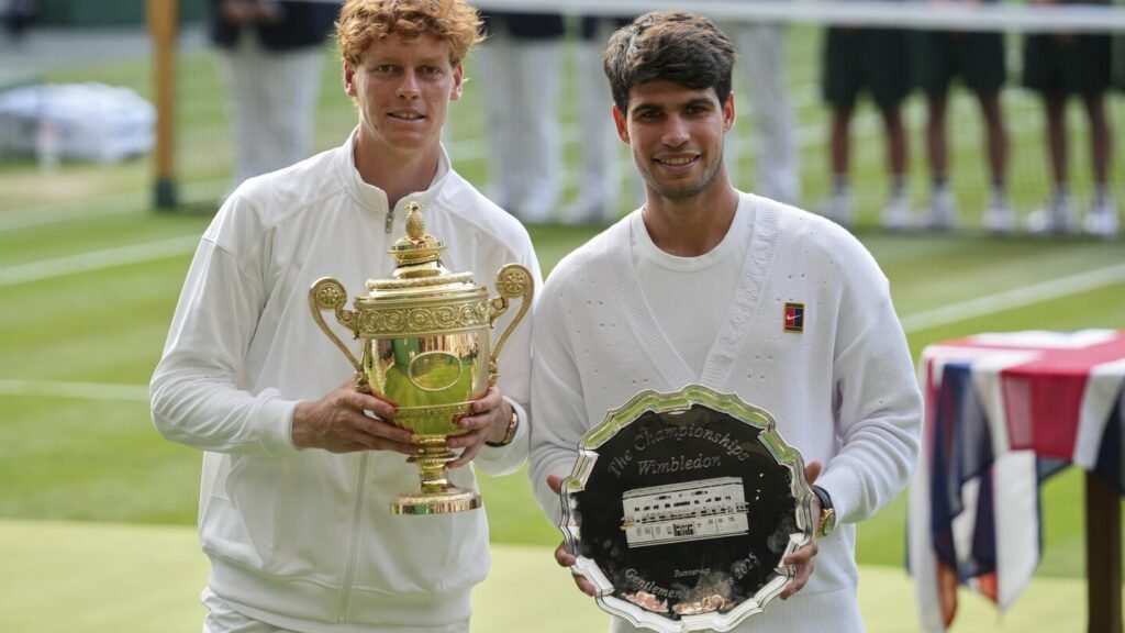 Jannik Sinner wanted to win Wimbledon but he really needed to beat Carlos Alcaraz