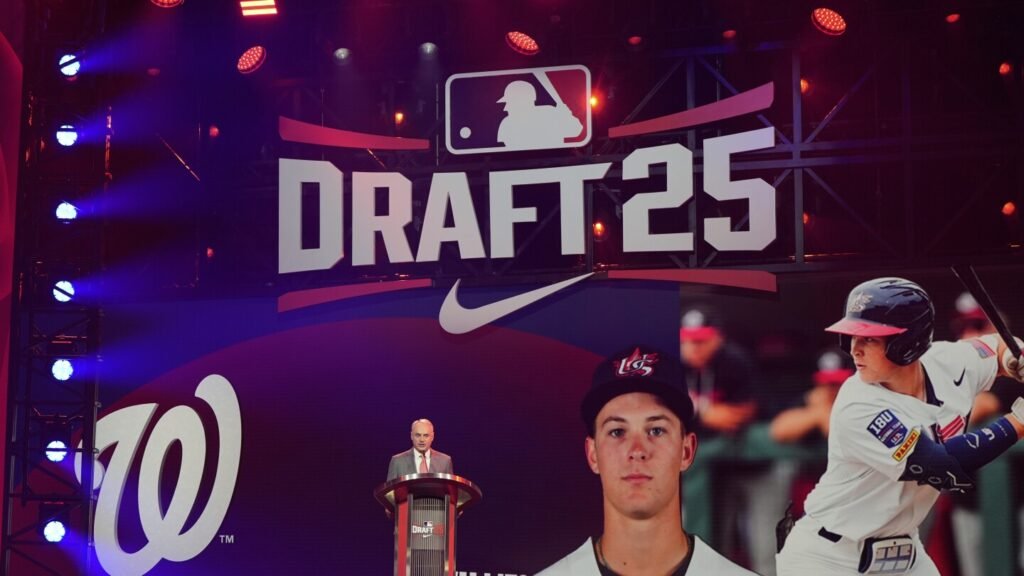 Nationals take Eli Willits with No. 1 pick in MLB draft, first of record 17 first-round shortstops