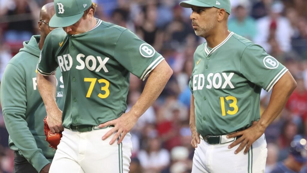 Red Sox RHP Hunter Dobbins says he's done for season after tearing right ACL