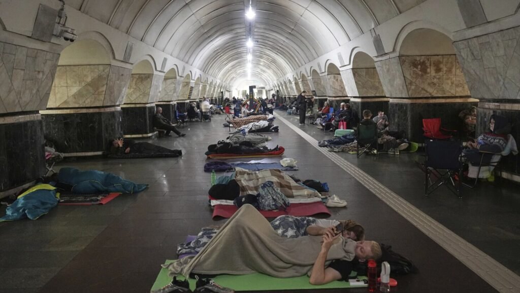 Russia hits Kyiv with more missiles and drones, causing fires and injuring at least 10