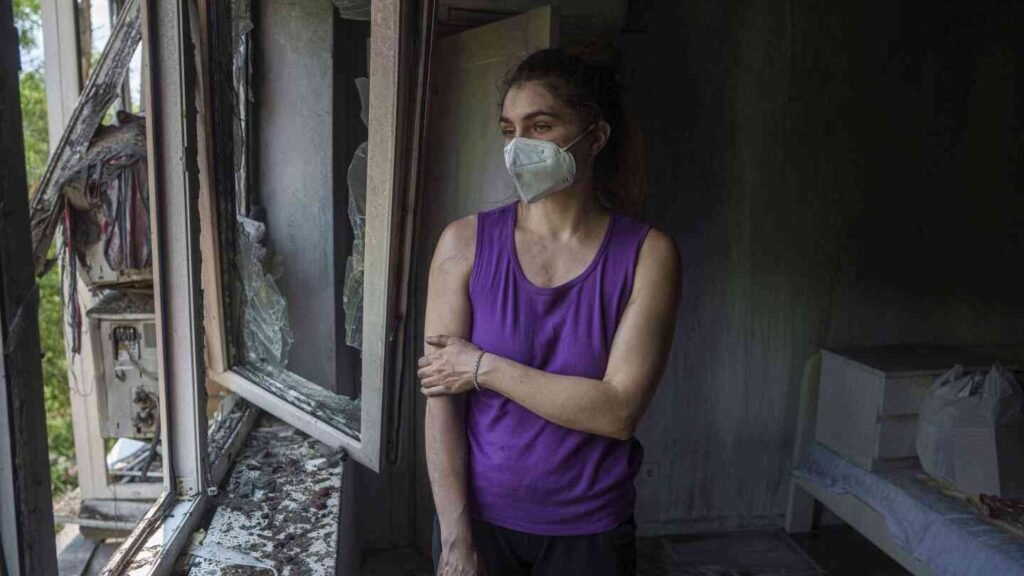 Russian drones strike Ukraine's 2nd-largest city, damaging a maternity hospital