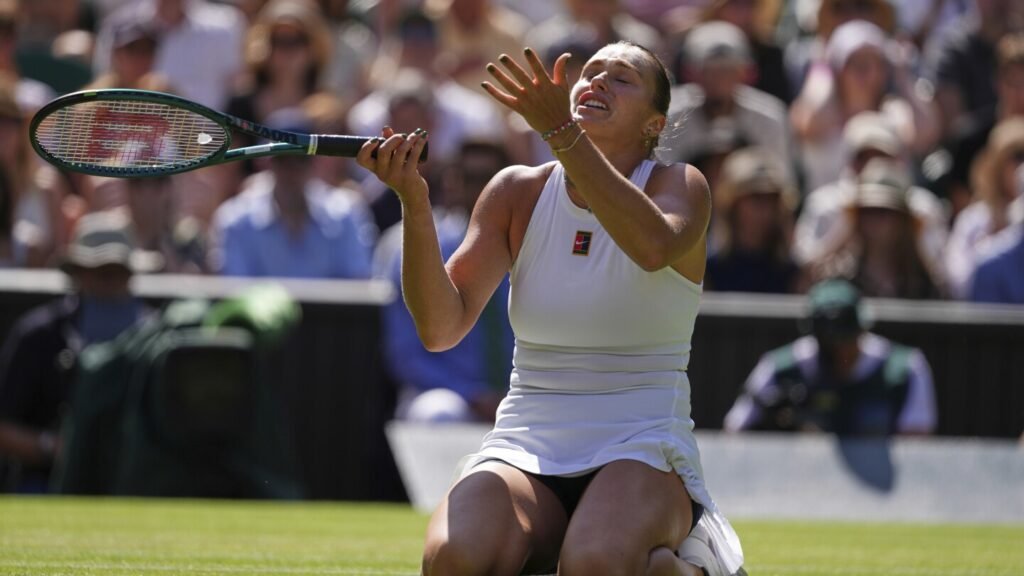 Sabalenka gets past Siegemund and faces Anisimova in the Wimbledon semifinals. Fritz vs. Alcaraz
