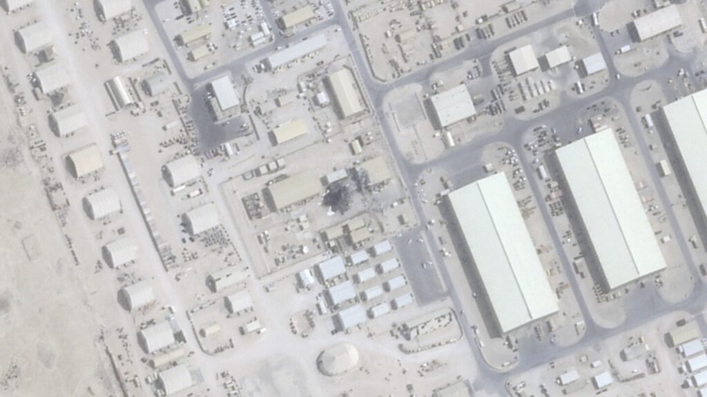 Satellite photos suggest Iran attack on Qatar air base hit geodesic dome used for US communications