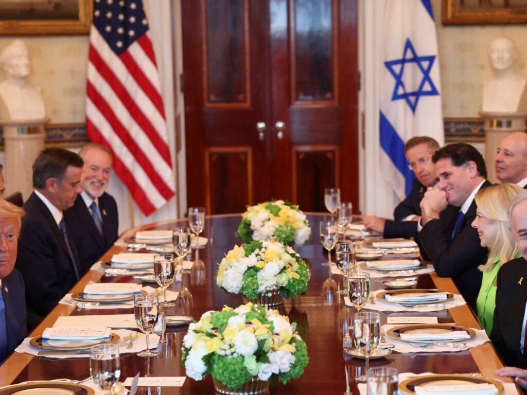 Trump, Israel’s Netanyahu meet for a second time about a ceasefire in Gaza