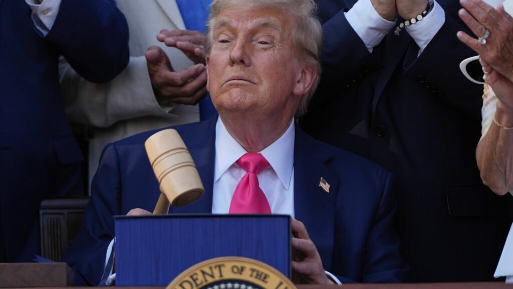 Trump branded, browbeat and prevailed. But his big bill may come at a political cost