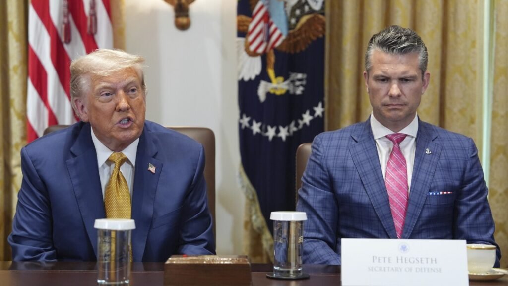 Trump caught off guard by Pentagon's abrupt move to pause Ukraine weapons deliveries, AP sources say