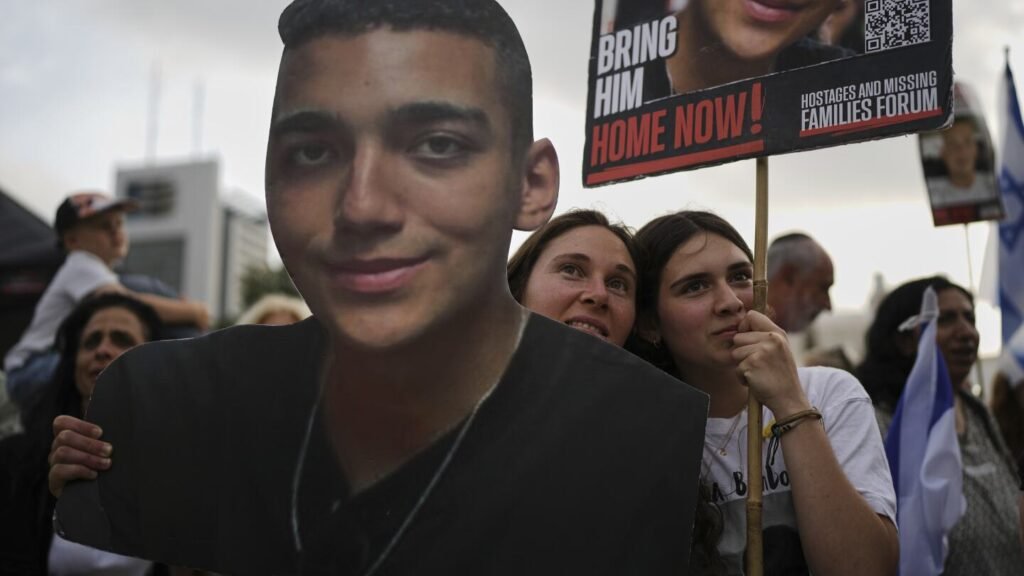 Trump to meet at White House with American hostage freed from Gaza