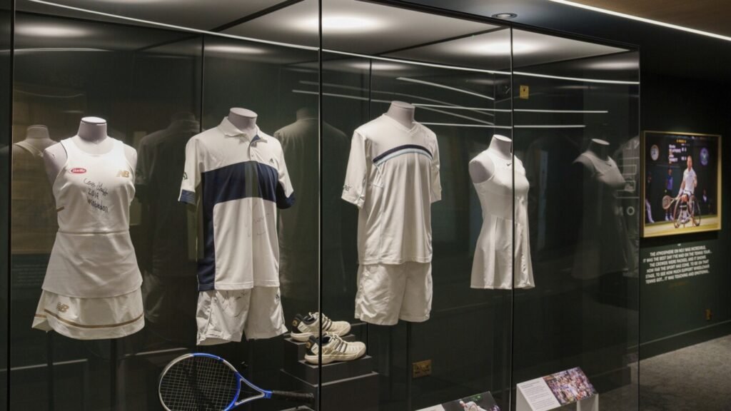 Wimbledon now displays match outfits of Coco Gauff, Andy Murray and Emma Raducanu at No. 1 Court
