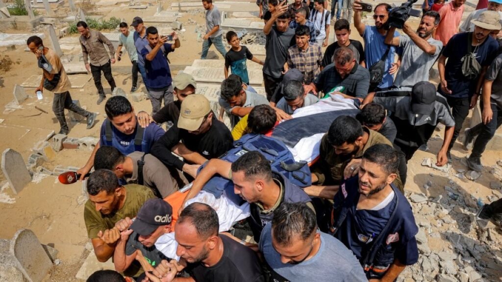 Funerals held for Al Jazeera journalists assassinated by Israel in Gaza