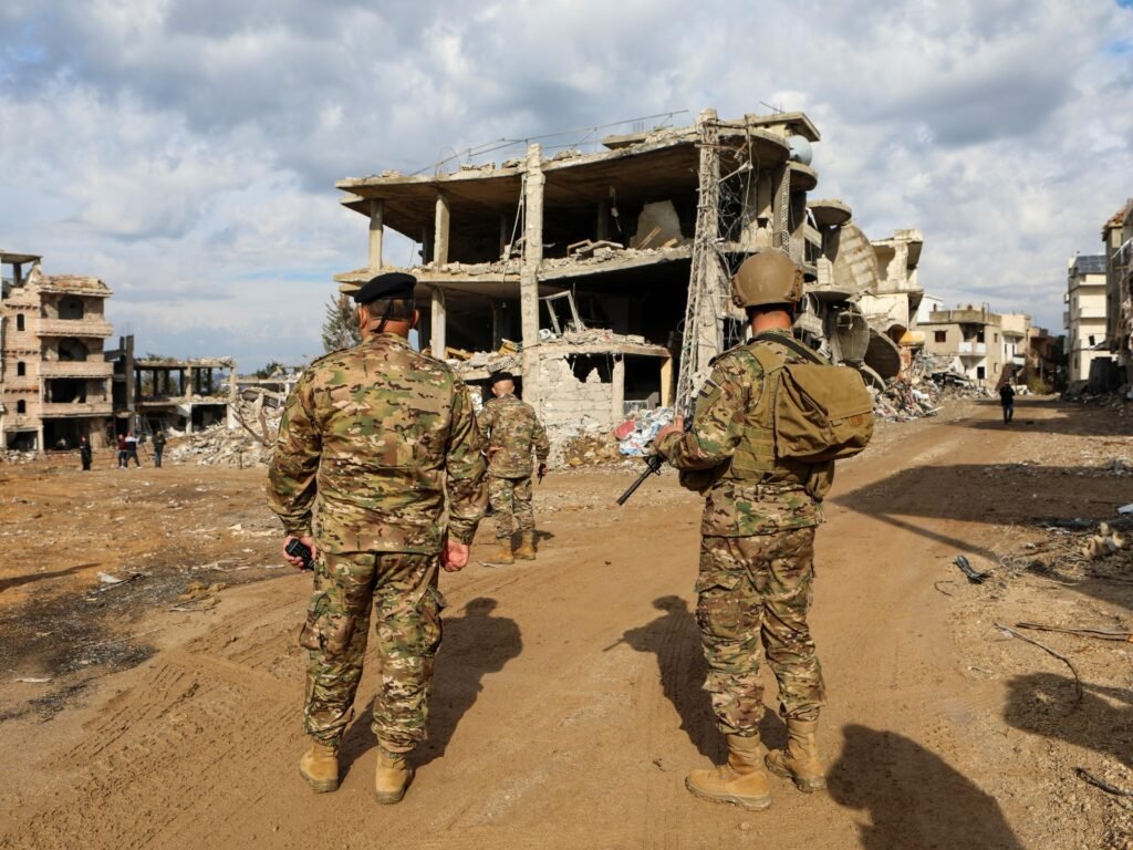 Six Lebanese soldiers killed in explosion in southern Lebanon Six Lebanese soldiers killed in explosion in southern Lebanon