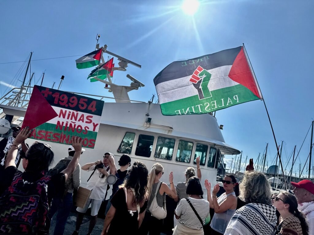 Sumud, the largest flotilla to sail for Gaza, prepares to set out