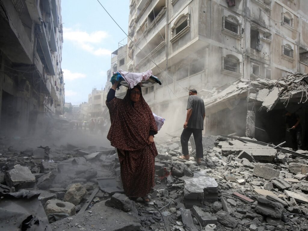 ‘I will never leave’: Palestinians spurn Israel’s plan to occupy Gaza City