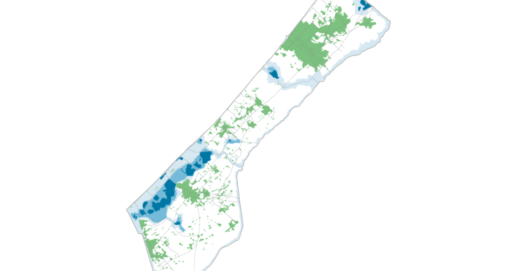 Mapping the 21 illegal settlements Israel had in Gaza 20 years ago