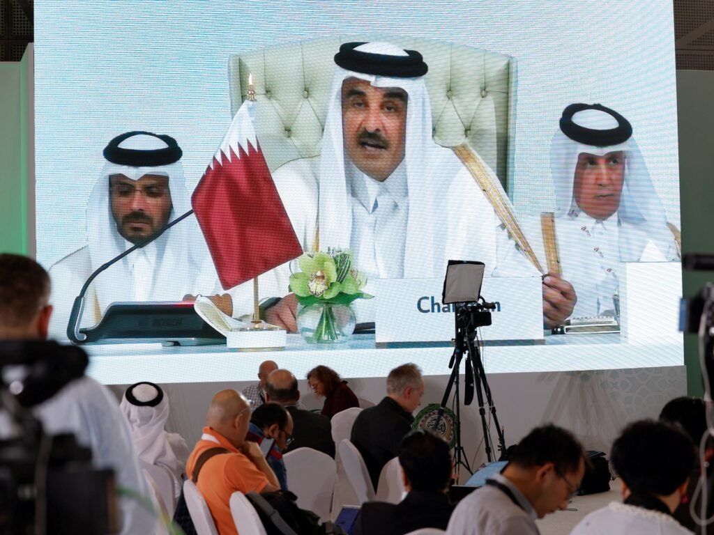 Arab-Islamic summit: Qatar’s emir vows to ‘confront Israeli aggression’