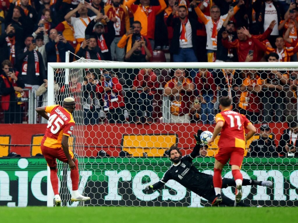 Galatasaray beat Liverpool 1-0 in raucous Champions League clash