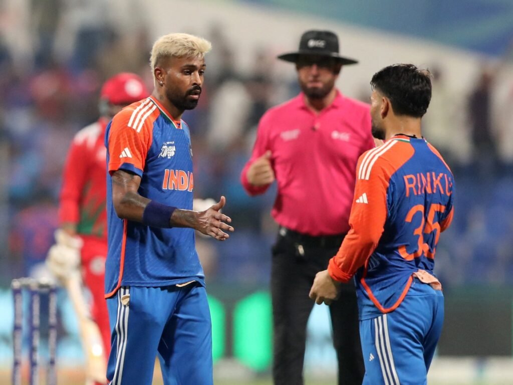 India avoid Oman upset at Asia Cup with 21-run T20 win
