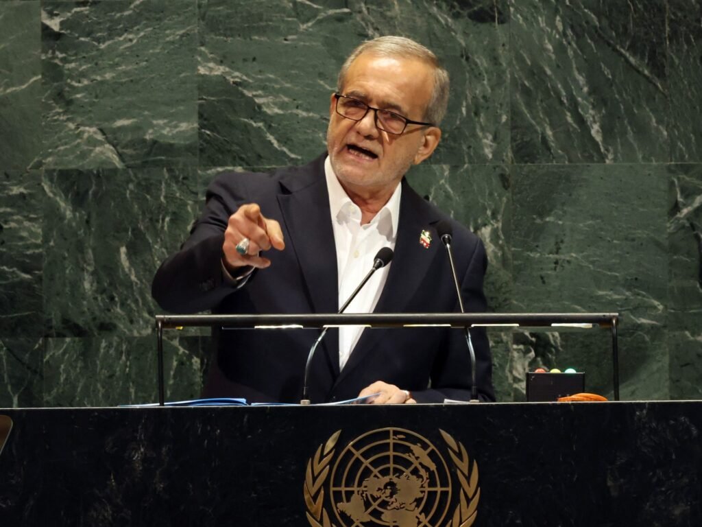 Iran’s president vows to never build a nuclear bomb in his UNGA speech