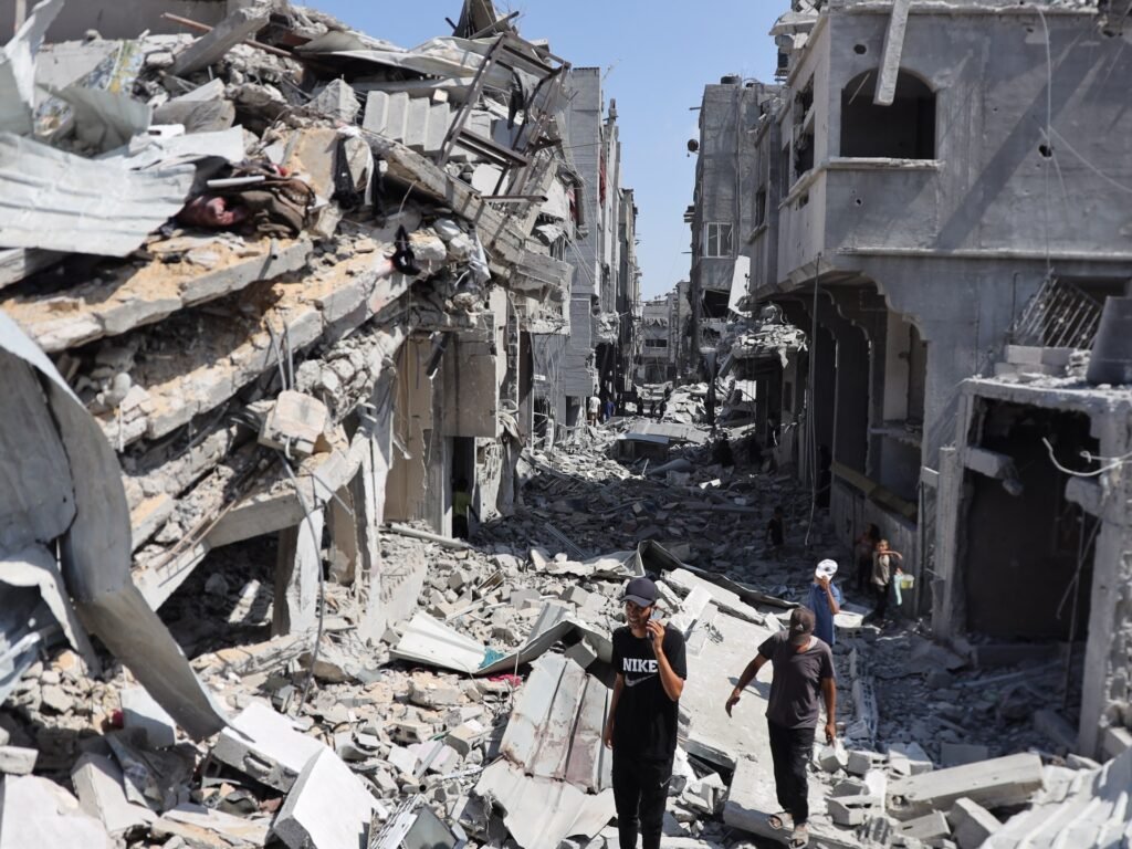 Israel bombs more Gaza City high-rises after forced evacuation orders