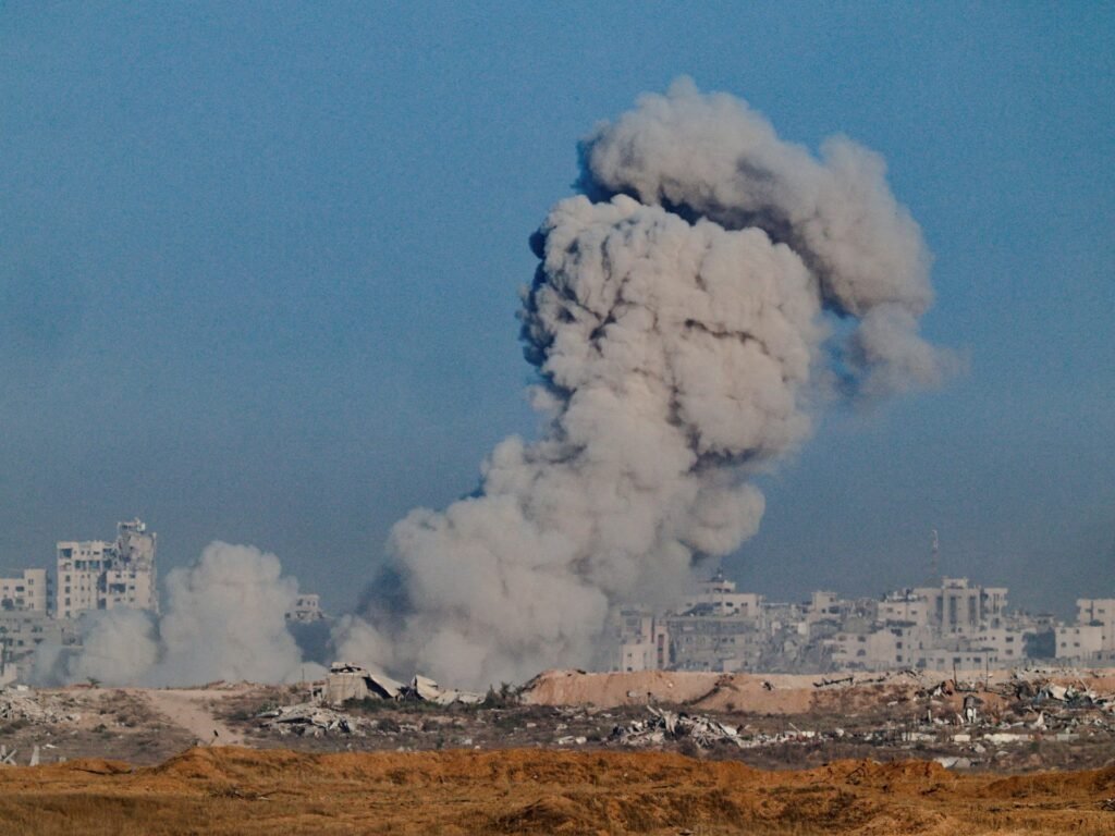 Israeli strikes kill 19 Palestinians near Gaza’s last functioning hospitals