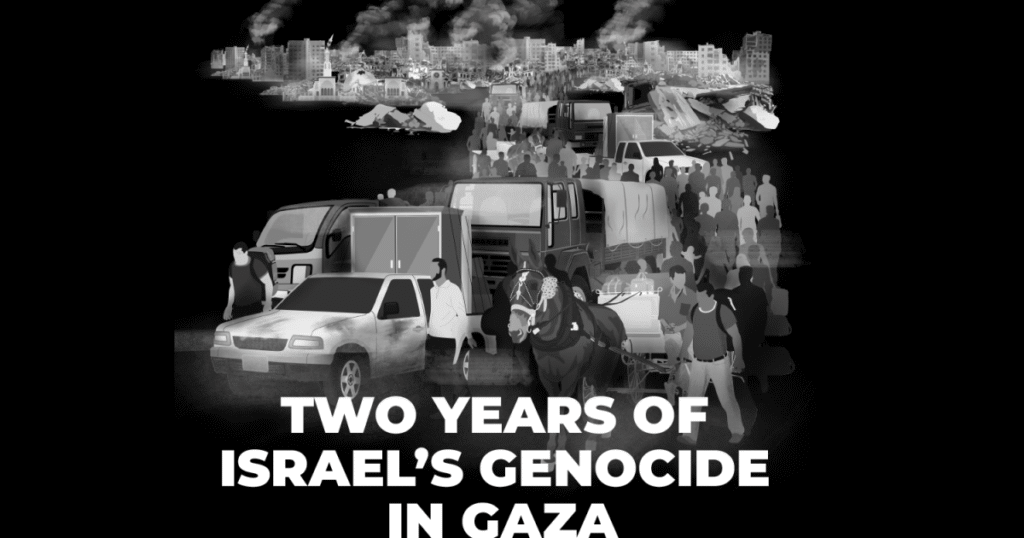 Two years of Israel’s genocide in Gaza: By the numbers Two years of Israel’s genocide in Gaza: By the numbers