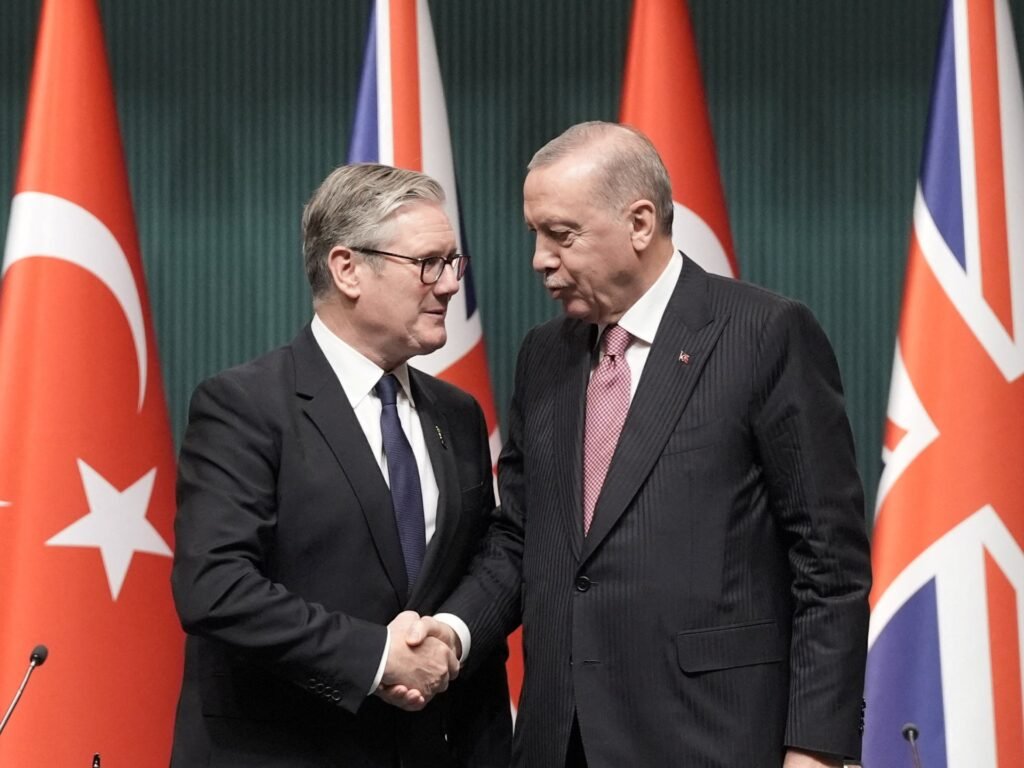 Turkiye signs deal with the UK to buy 20 Eurofighter jets Turkiye signs deal with the UK to buy 20 Eurofighter jets