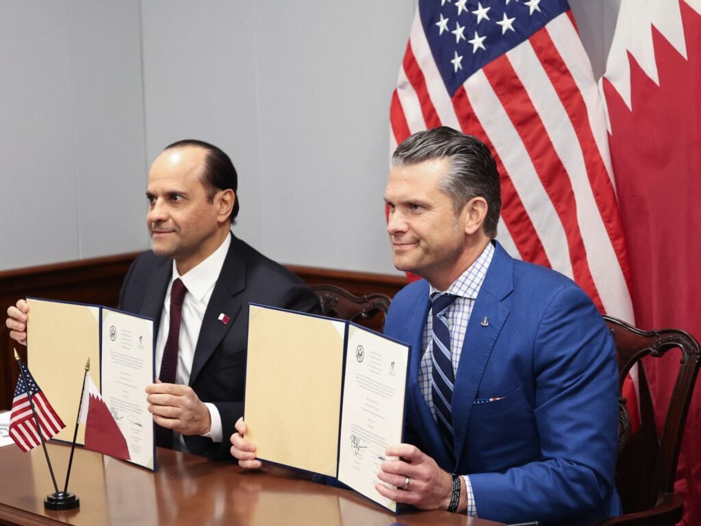 Pentagon chief Hegseth announces Qatari Air Force facility at Idaho base