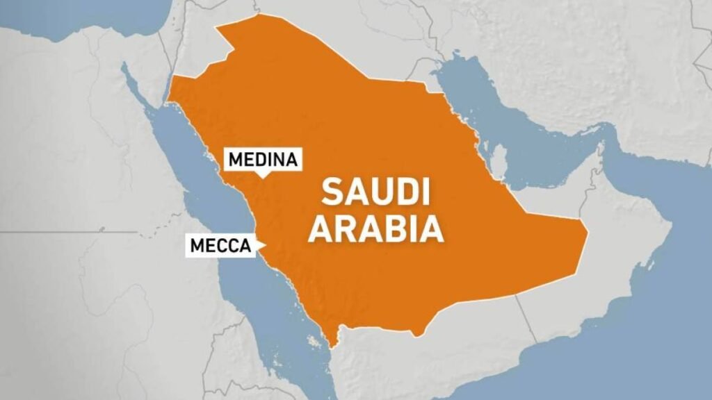 Dozens of Indian pilgrims killed in bus crash in Saudi Arabia