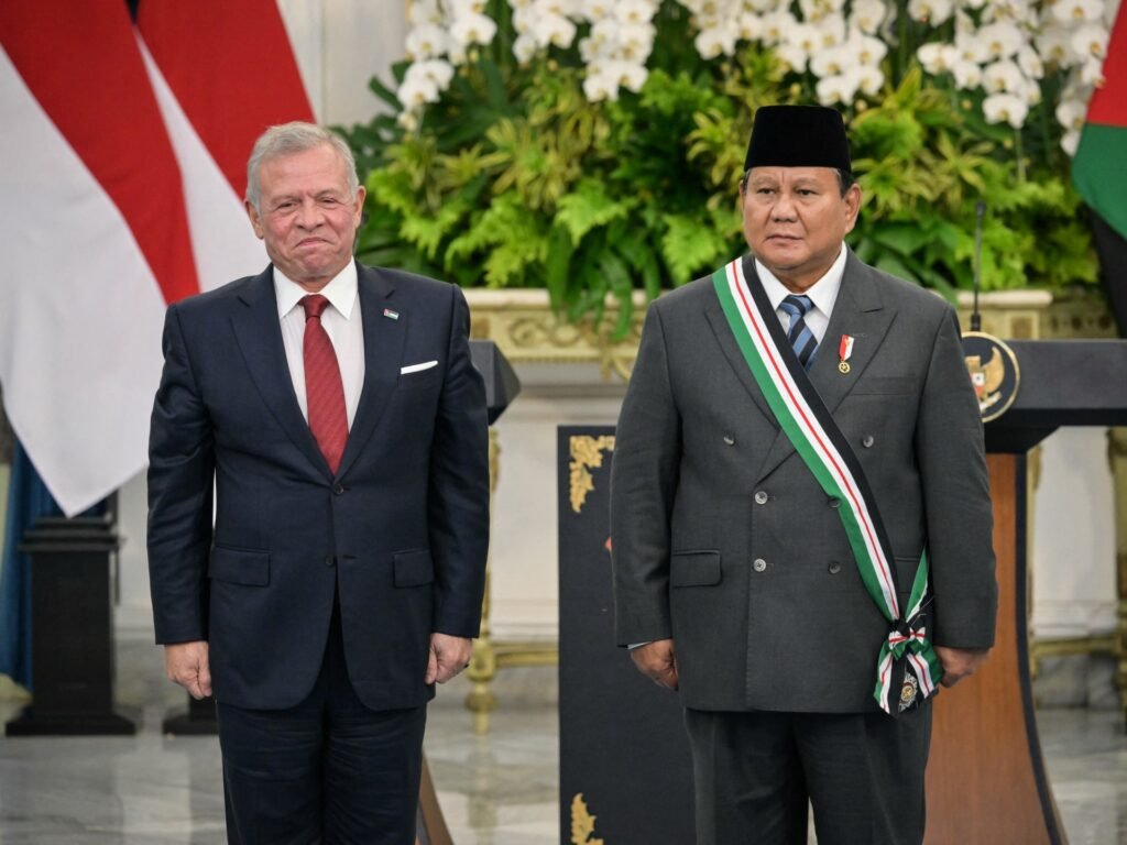 Indonesia readies Gaza stabilisation force, hosts Jordan’s king for talks