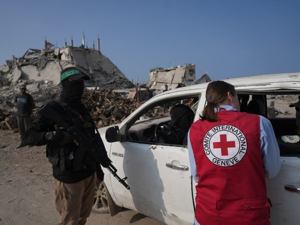 Israel says it receives remains believed to be of Gaza captive