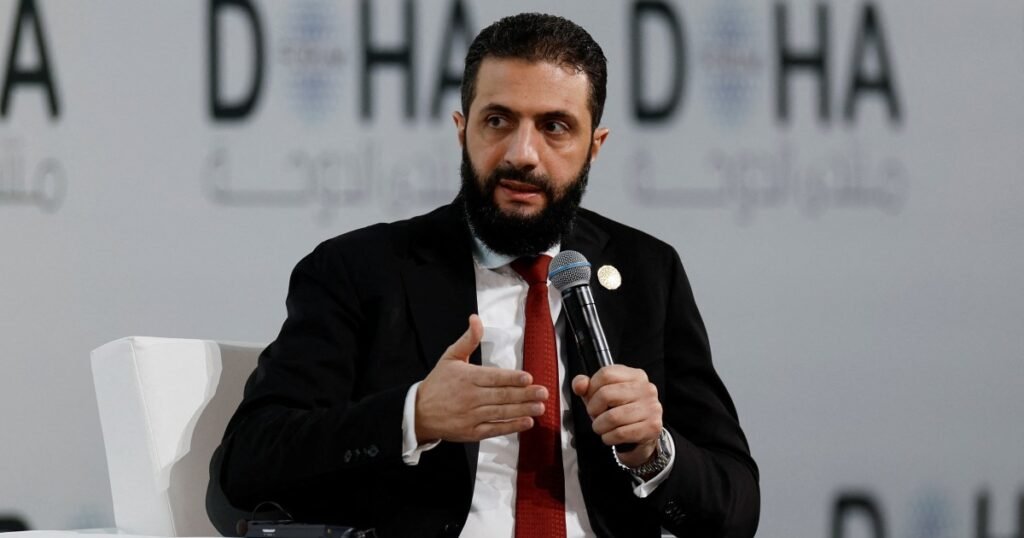 Syria’s al-Sharaa promises peace and unity in face of Israeli aggression