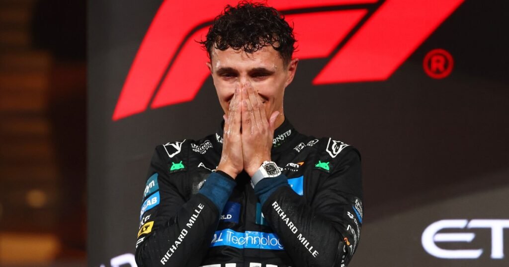 Lando Norris wins maiden F1 world championship title at Abu Dhabi GP Lando Norris wins maiden F1 world championship title at Abu Dhabi GP
