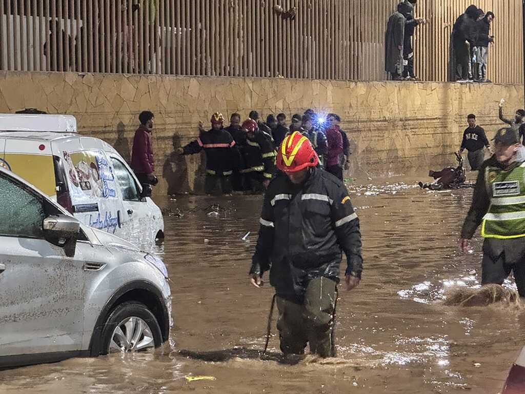 At least 37 dead after flash floods hit Morocco’s Safi