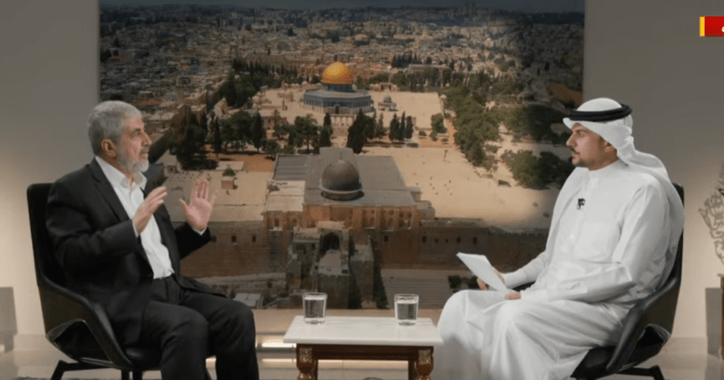 Hamas leader vows to curb Gaza attacks on Israel but rejects disarmament Hamas leader vows to curb Gaza attacks on Israel but rejects disarmament