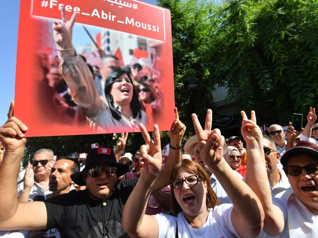 Tunisia sentences opposition leader Abir Moussi to 12 years in jail