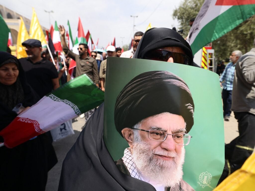 Iran’s Khamenei lashes out as Tehran struggles to quell protests