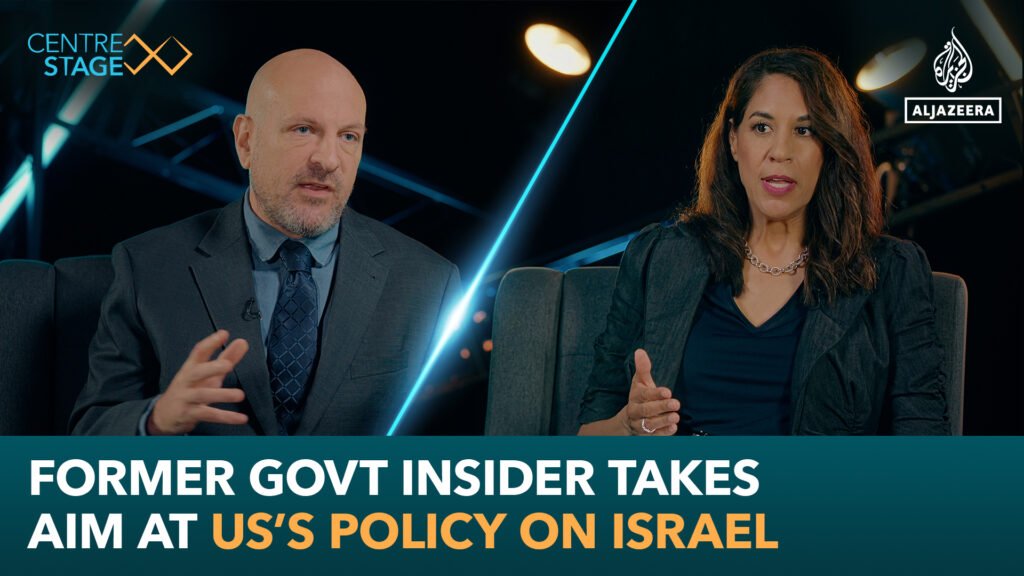 Former government insider takes aim at US’s policy on Israel