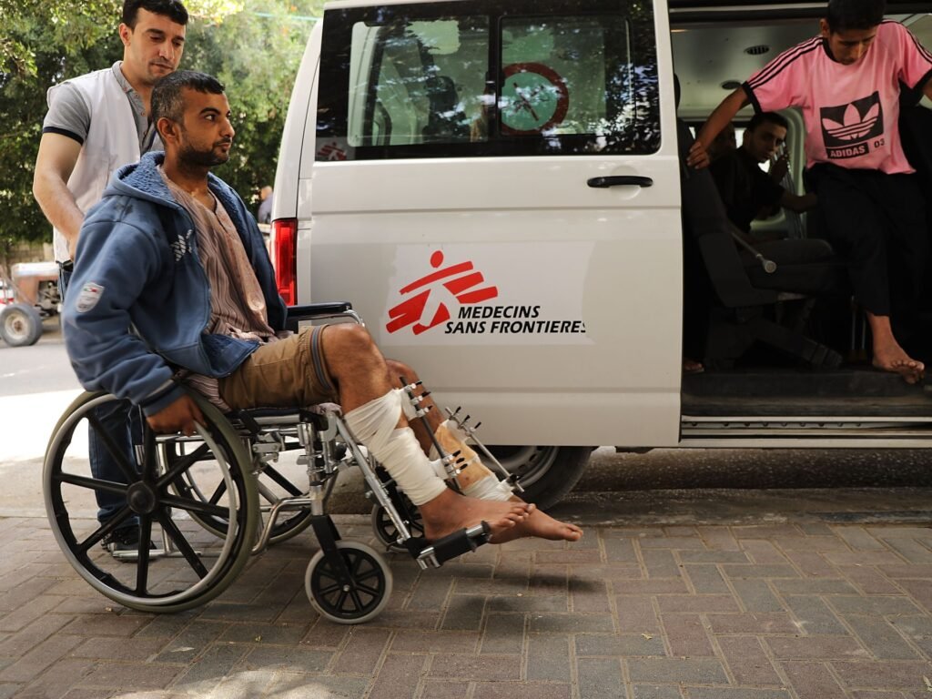 MSF says it will not hand over staff details to Israeli authorities MSF says it will not hand over staff details to Israeli authorities