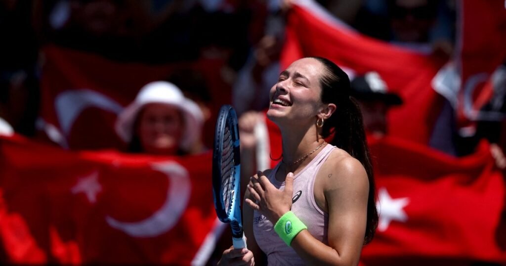 Turkiye’s Sonmez storms into Australian Open 2026 third round