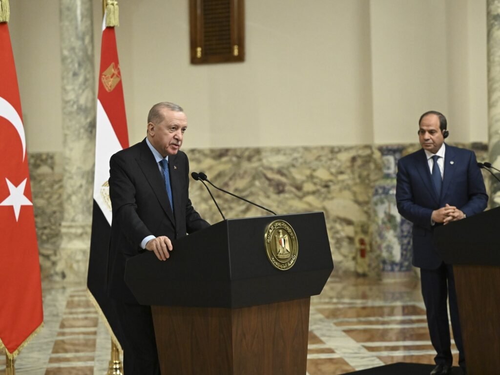 Gaza on the agenda as Turkiye’s Erdogan meets Egypt’s el-Sisi in Cairo