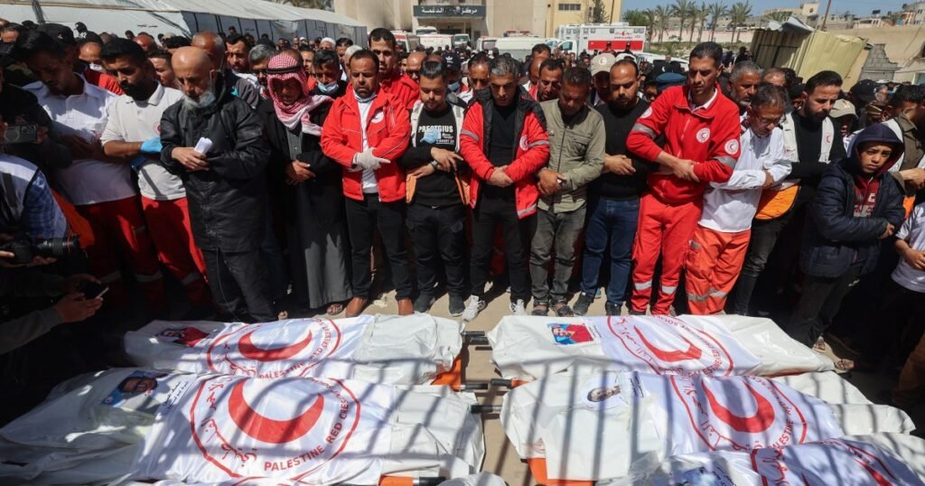 We dug up medics in Gaza. A year later, international law remains buried We dug up medics in Gaza. A year later, international law remains buried