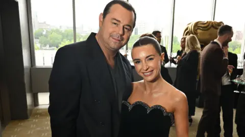 Getty Images Danny Dyer and Dani Dyer attend the 2026 BAFTA Television Awards with P&O Cruises Champagne Reception at The Royal Festival Hall on May 10, 2026