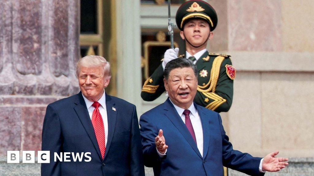 Flattery and fanfare as Trump welcomed to China – but thorny issues remainThe leaders of the world's two superpowers were all smiles for the cameras during the US president's visit to Beijing.7 hrs agoWorld Flattery and fanfare as Trump welcomed to China - but thorny issues remainThe leaders of the world's two superpowers were all smiles for the cameras during the US president's visit to Beijing.7 hrs agoWorld