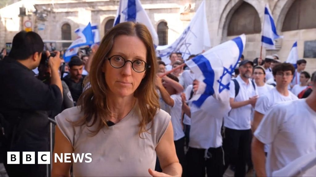BBC on the ground during march through Jerusalem's Old CityTens of thousands of Israeli celebrants have marched through the area captured by Israel in the 1967 Arab-Israeli war.2 hrs agoMiddle East BBC on the ground during march through Jerusalem's Old CityTens of thousands of Israeli celebrants have marched through the area captured by Israel in the 1967 Arab-Israeli war.2 hrs agoMiddle East