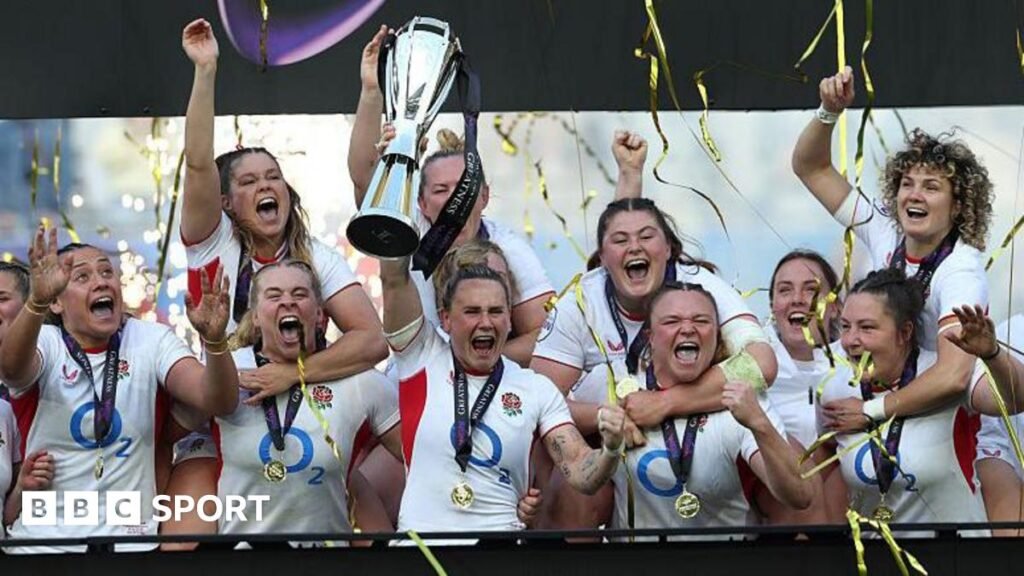 LIVEWatch: France fighting back but England lead tense Grand Slam decider in BordeauxWatch live BBC coverage and follow text updates and radio commentary as England face title rivals France in Bordeaux in the final match of the 2026 Women's Six Nations. LIVEWatch: France fighting back but England lead tense Grand Slam decider in BordeauxWatch live BBC coverage and follow text updates and radio commentary as England face title rivals France in Bordeaux in the final match of the 2026 Women's Six Nations.