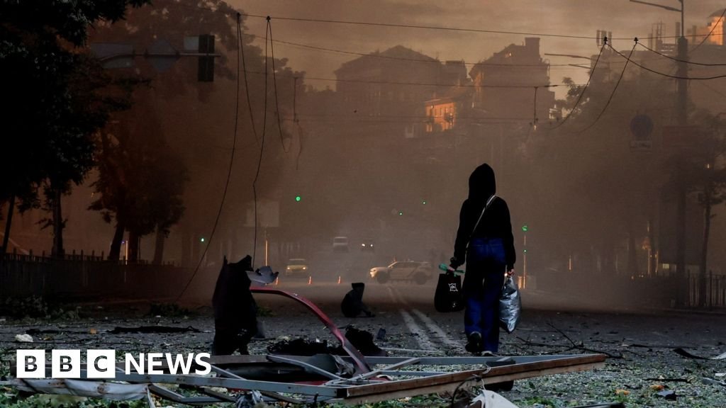 One dead, multiple injured after Russia launches wave of strikes on UkraineTwenty-one people have been injured, including a 15-year-old boy, with damage reported across all districts of Kyiv.51 mins agoEurope One dead, multiple injured after Russia launches wave of strikes on UkraineTwenty-one people have been injured, including a 15-year-old boy, with damage reported across all districts of Kyiv.51 mins agoEurope