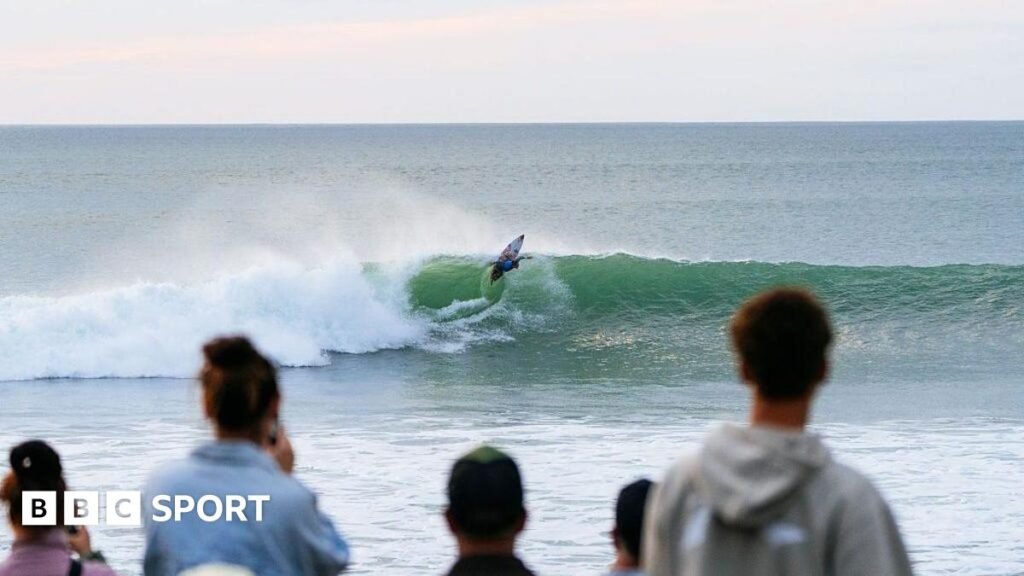Surf photographer attacked in water by 'shark or sea lion'The finals day of the World Surf League's New Zealand Pro event was paused after a photographer was attacked.5 hrs agoSurfing